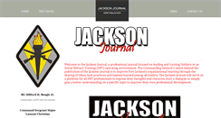 Desktop Screenshot of jacksonjournal.org