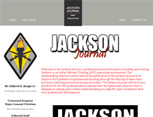 Tablet Screenshot of jacksonjournal.org